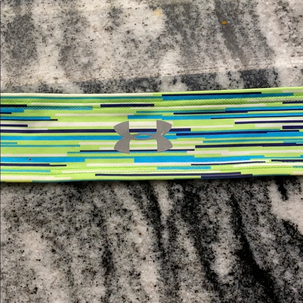Multicolor Under Amour Tie Headband